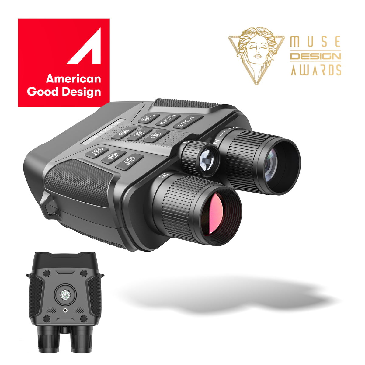 Rexing B1 Compass Night Vision Binoculars 4K Ultra HD