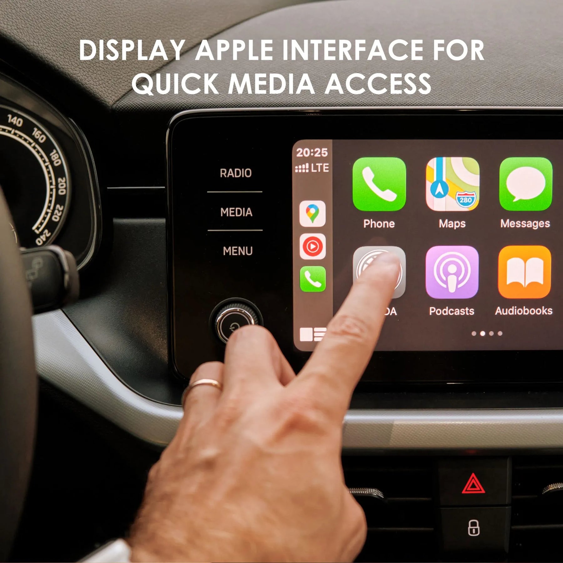 Rexing CPW-1 Wireless Apple CarPlay Adapter