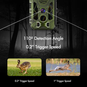 Rexing H3 Electronic Animal Caller Trail Cam 2.7K Video + 20MP Photo