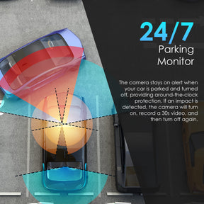 Rexing L4 Series 4-Channel Dash Cams with Ultra-Wide Angle, Wi-Fi, Night Vision, and GPS, App Control, Loop Recording, Collision Sensor