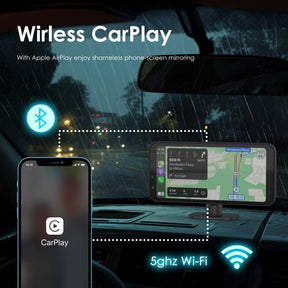 REXING Wireless Multimedia Receiver RoadMate CPStream – CarPlay + Android Auto