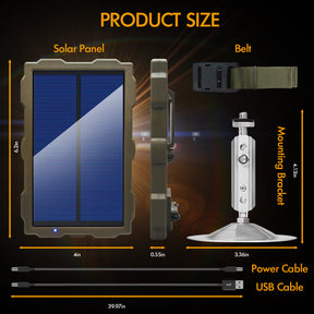 Rexing Universal Solar Panel For Trail Cameras