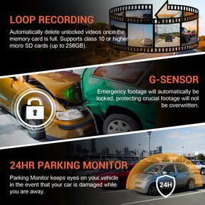 Rexing V1P 4K Dual Channel Dash Cam 4K+1080p with Wi-Fi