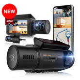 Rexing V33 3 Channel 1440p+1440p+1440p Front, Cabin and Rear Camera Dashcam with Built-in Wi-Fi & GPS